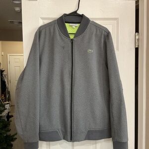 LACOSTE SPORT Men's Grey Bomber Jacket (SZ XXL) FR 7